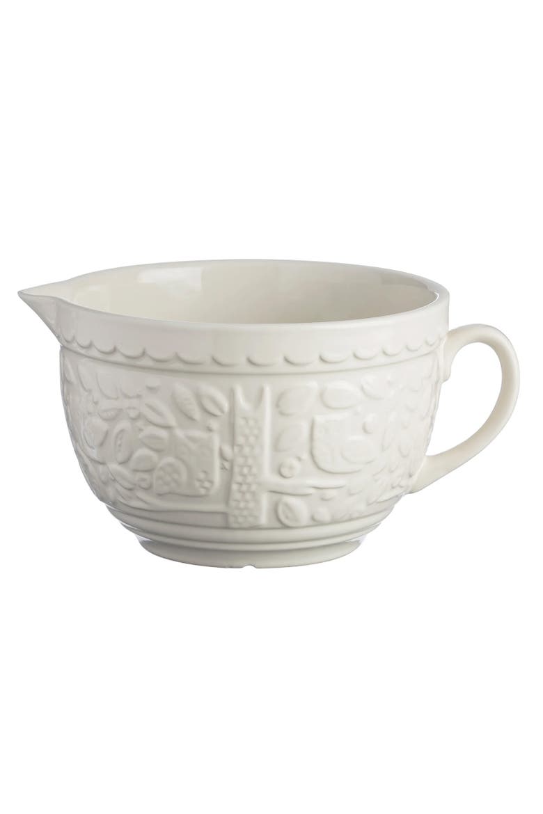 In The Forest Batter Bowl, 2 Quart, Main, color, White