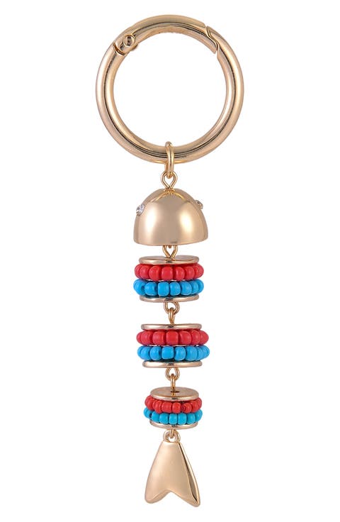 Beaded Sardine Bag Charm