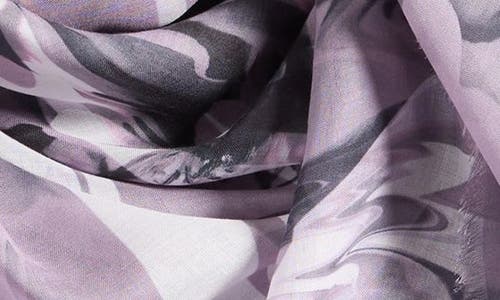 Allsaints Bloom Blush Square Scarf In Blush