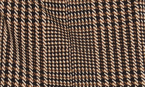 Veronica Beard Mylie Mock Neck Sleeveless Top In Brown