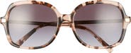 Michael Kors 57mm Gradient Square Sunglasses