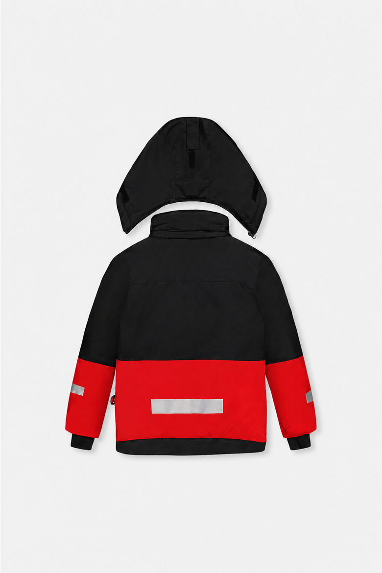 Teknik Fleece Jacket & Reinforced Pants Two Piece Snowsuit, Alternate, color, Rouge