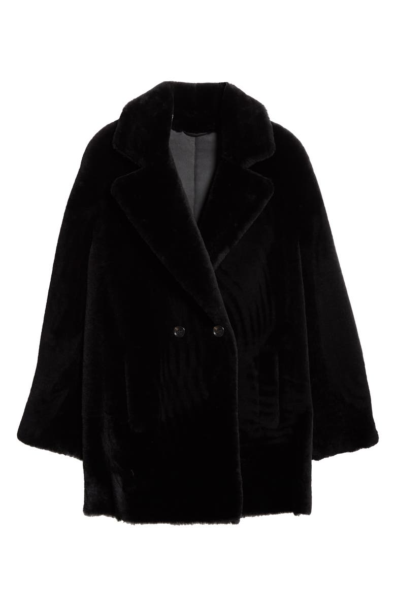Max Mara Murano Genuine Shearling Coat, Alternate, color, 