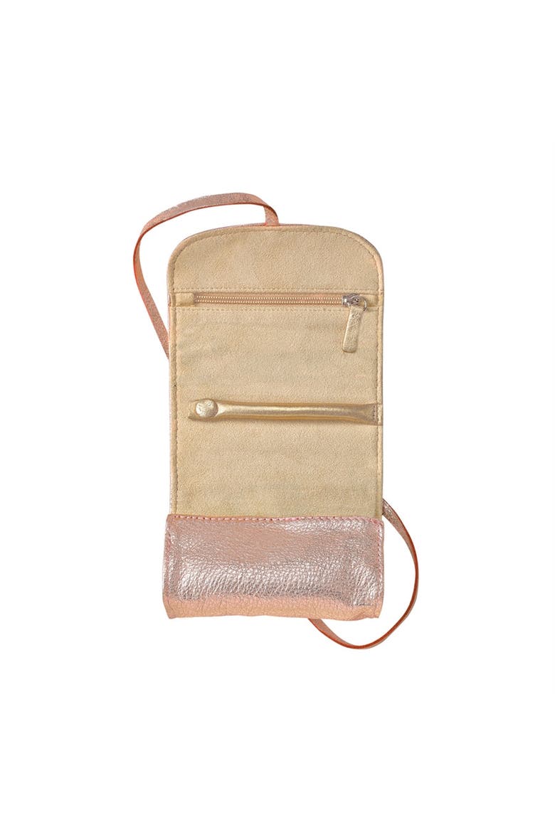 Small Jewelry Roll, Alternate, color, Rose Gold