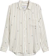 Rails Charli Linen Blend Button-Up Shirt