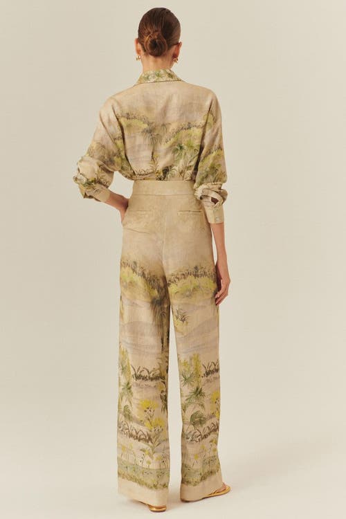 Exquise Cecelia Classic Relaxed Wide Legs In Multi