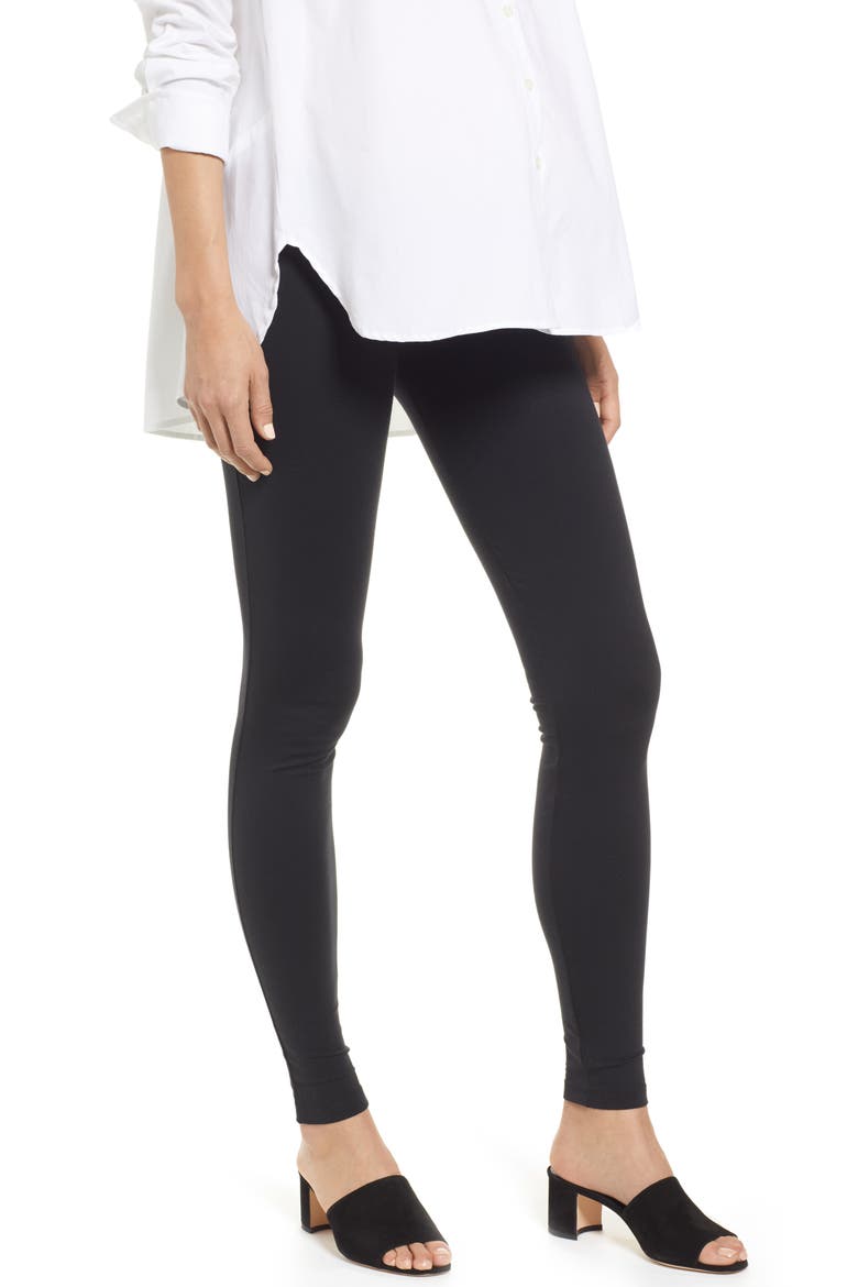 Premium Leggings, Main, color, BLACK