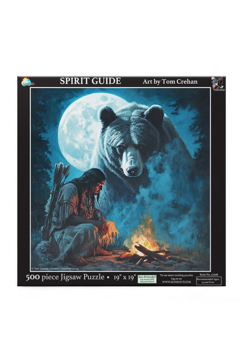 Spirit Guide 500 piece Jigsaw Puzzle for Adults, Alternate, color, Multicolor