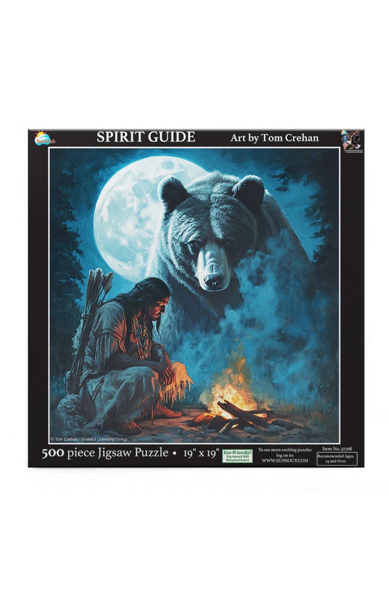 Sunsout Spirit Guide 500 piece Jigsaw Puzzle for Adults, Alternate, color, Multicolor