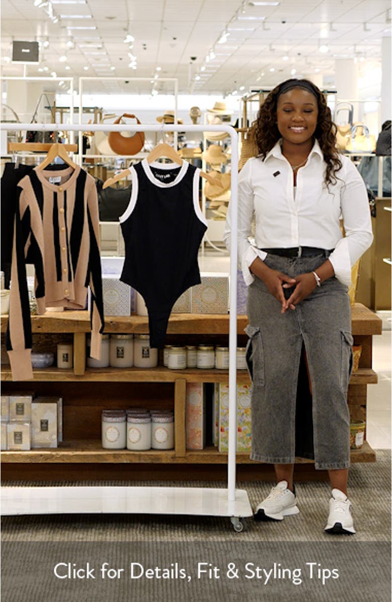 Colorblock Bodysuit, sales video thumbnail