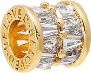 BY ADINA EDEN Scattered Baguette Wide Round Charm