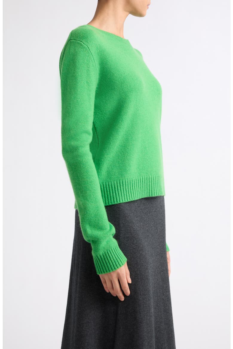 Mable Cashmere Crewneck Sweater, Alternate, color, BASILICO