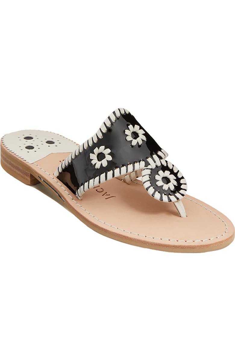 Jack Rogers Jacks Patent Flip Flop, Main, color,