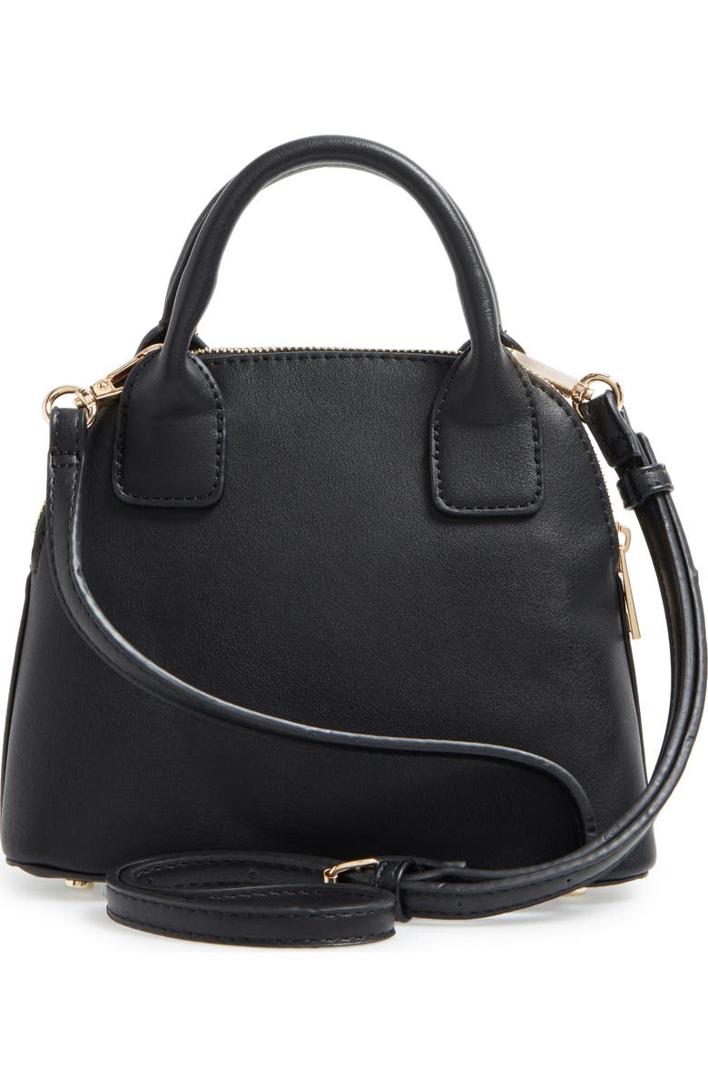 Sole Society Amalia Studded Dome Faux Leather Satchel, Alternate, color,