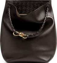 Bottega Veneta Andiamo Leather Bucket Bag