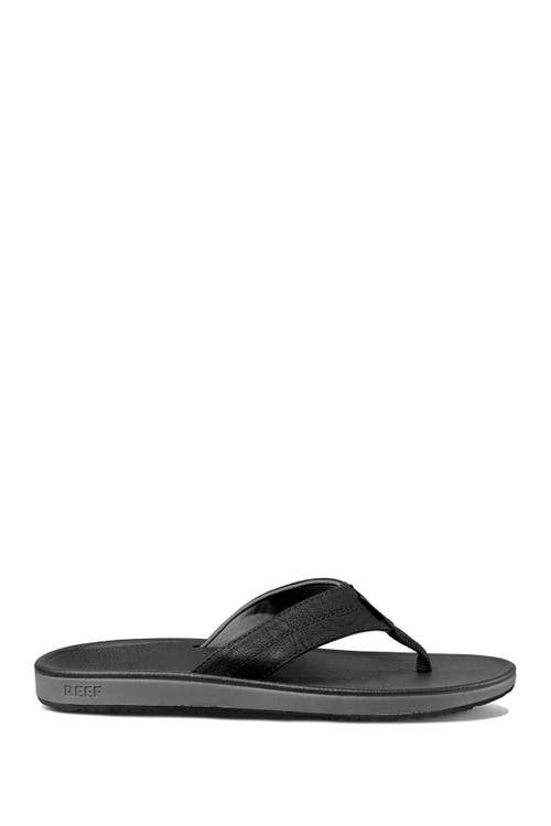 Reef Journeyer Flip Flop Sandal In Gray