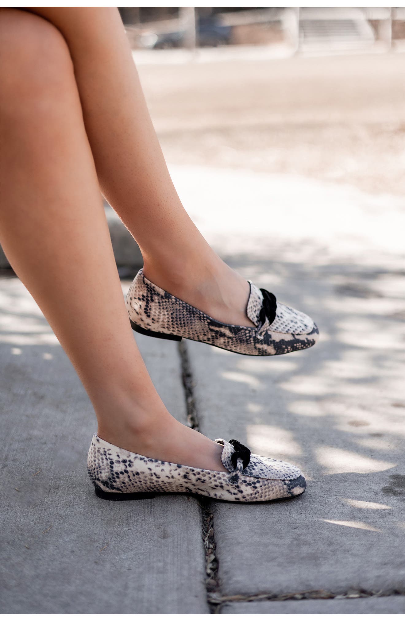 Journee Collection Cordell Rolo Link Loafer - Wide Width, Alternate, color, Black