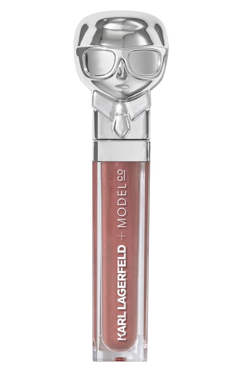 MODELCO KARL LAGERFELD + MODELCO Kiss Me Karl Lip Lights Lip Gloss, Main, color, 