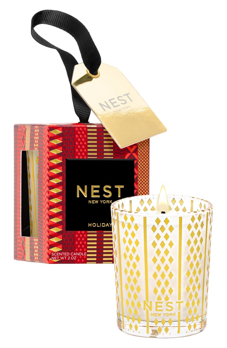 NEST New York Holiday Votive Ornament, Main, color,