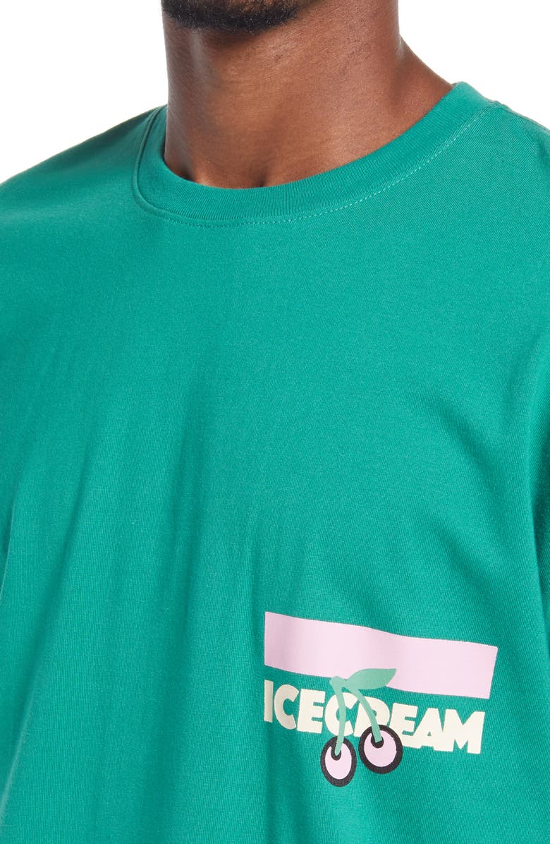 ICECREAM Men's Waffle Cone Long Sleeve Graphic Tee, Alternate, color,