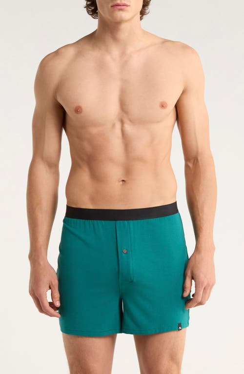 MeUndies Knit Boxers in Blue Spruce 