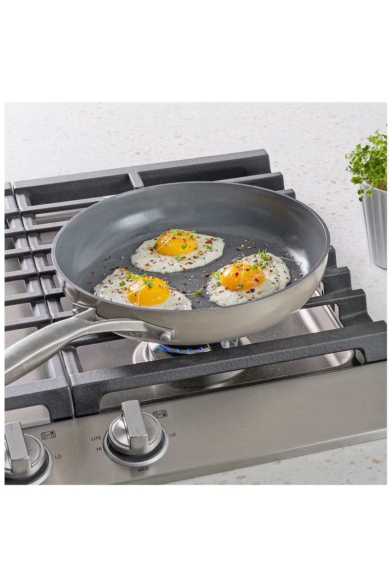 Premier Ceramic Nonstick 8-Piece Cookware Set, Alternate, color, CREAM
