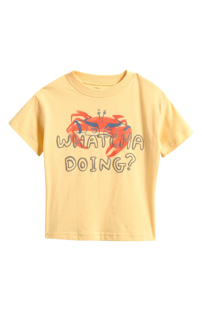 OTTER AVENUE Kids' Relaxed Graphic T-Shirt, Main, color, Margarine