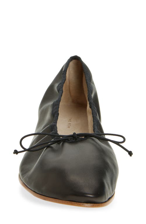 The Row Ballerina Flat In Black