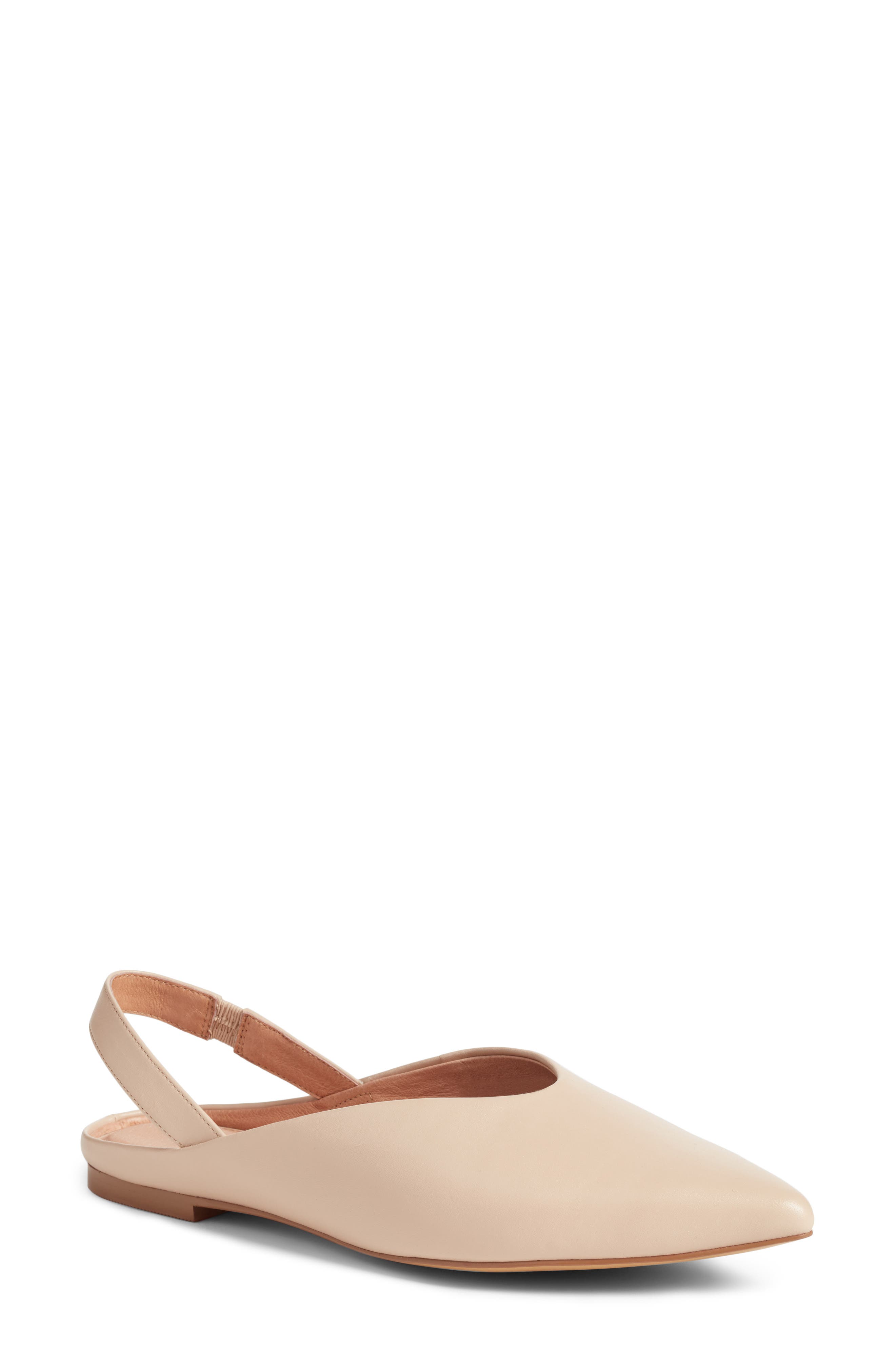 Halogen<sup>®</sup> Sadie Slingback Flat, Main, color, 