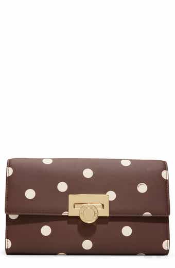 Parisa Polka Dot Faux Leather Crossbody Bag