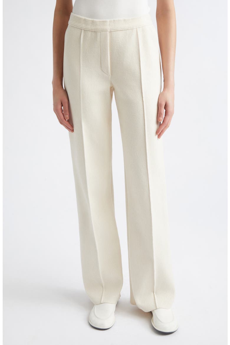 Evie Corduroy Straight Leg Pants, Main, color, IVORY