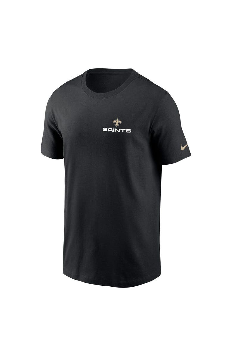 Nike Men's Nike Black New Orleans Saints Local Phrase T-Shirt, Alternate, color, Black