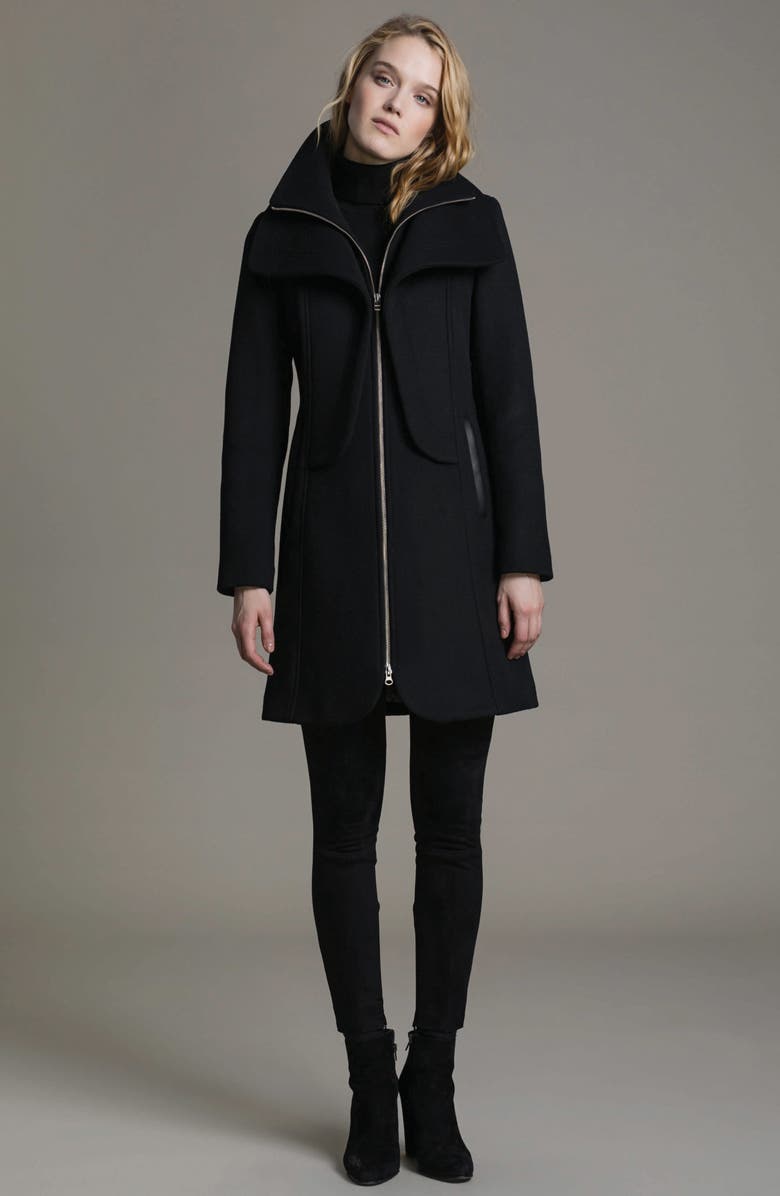 Soia & Kyo Hooded Trench, Alternate, color,