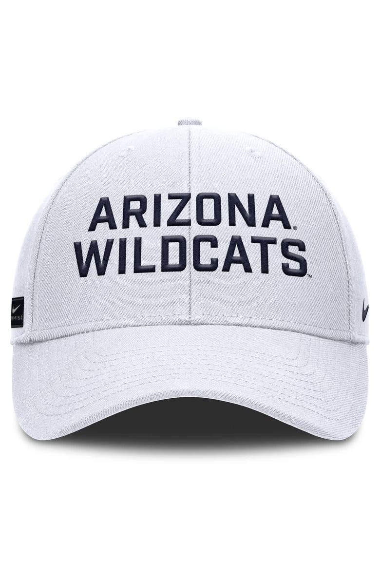 Nike Men's Nike White Arizona Wildcats Rise Practice Adjustable Hat, Alternate, color, White