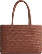 Madewell Handwoven Suede Leather Tote