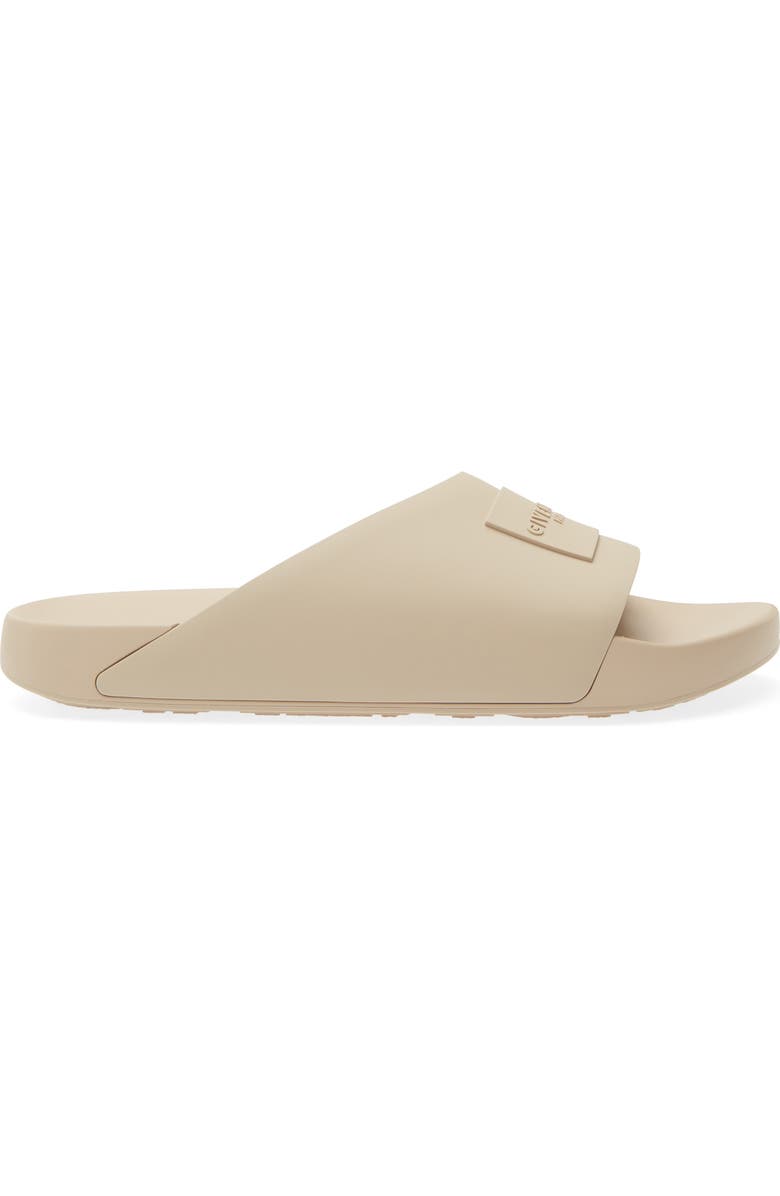 Givenchy Label Molded Slide Sandal, Alternate, color,