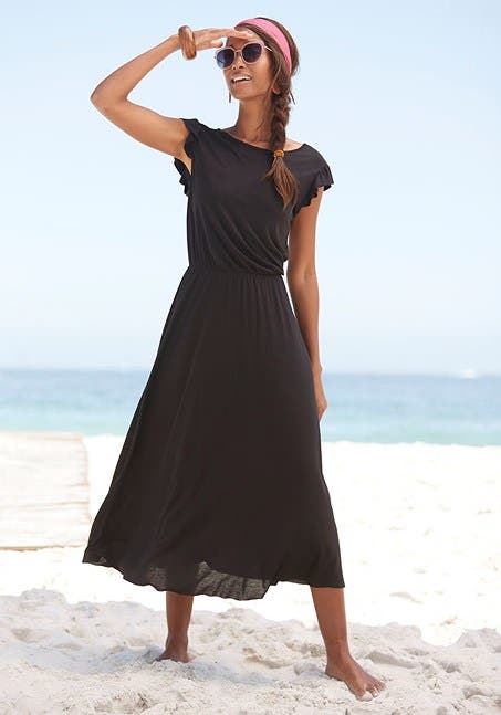 Women's Flutter Sleeve Dress - image 2