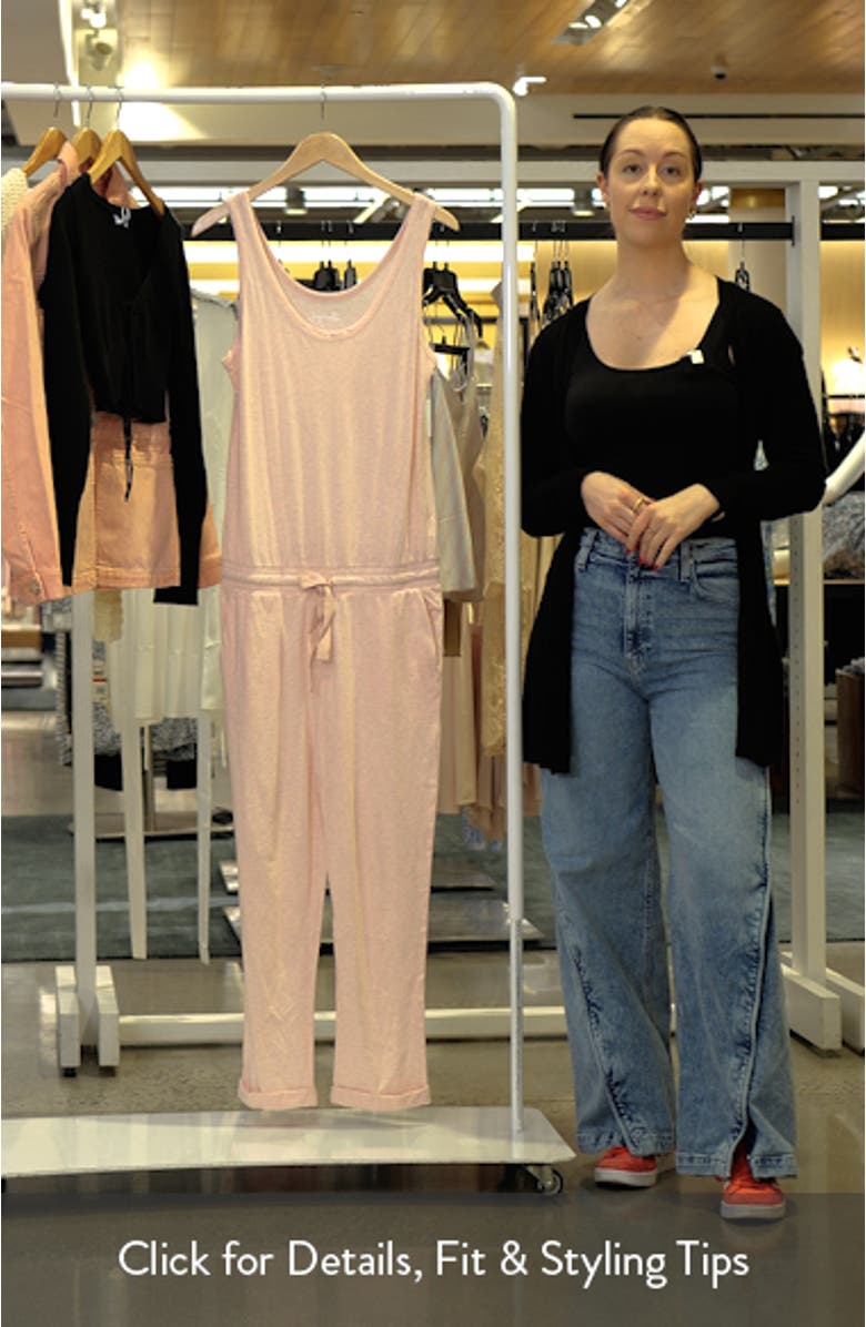 Jada Organic Cotton Pajama Jumpsuit, sales video thumbnail