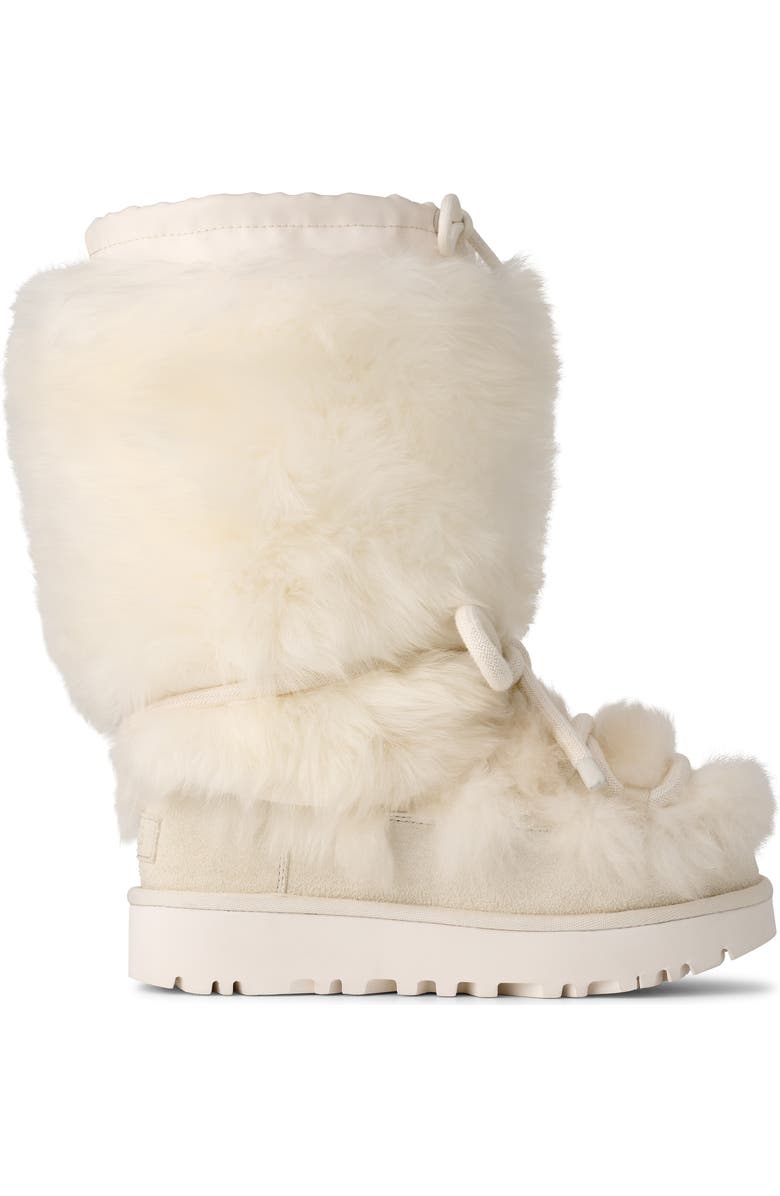 UGG<sup>®</sup> Classic Tall Chalet Boot, Alternate, color, White