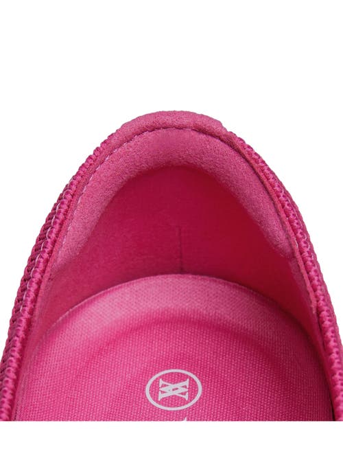 Vivaia Knotted Water Resistant Almond Toe Flat In Pink