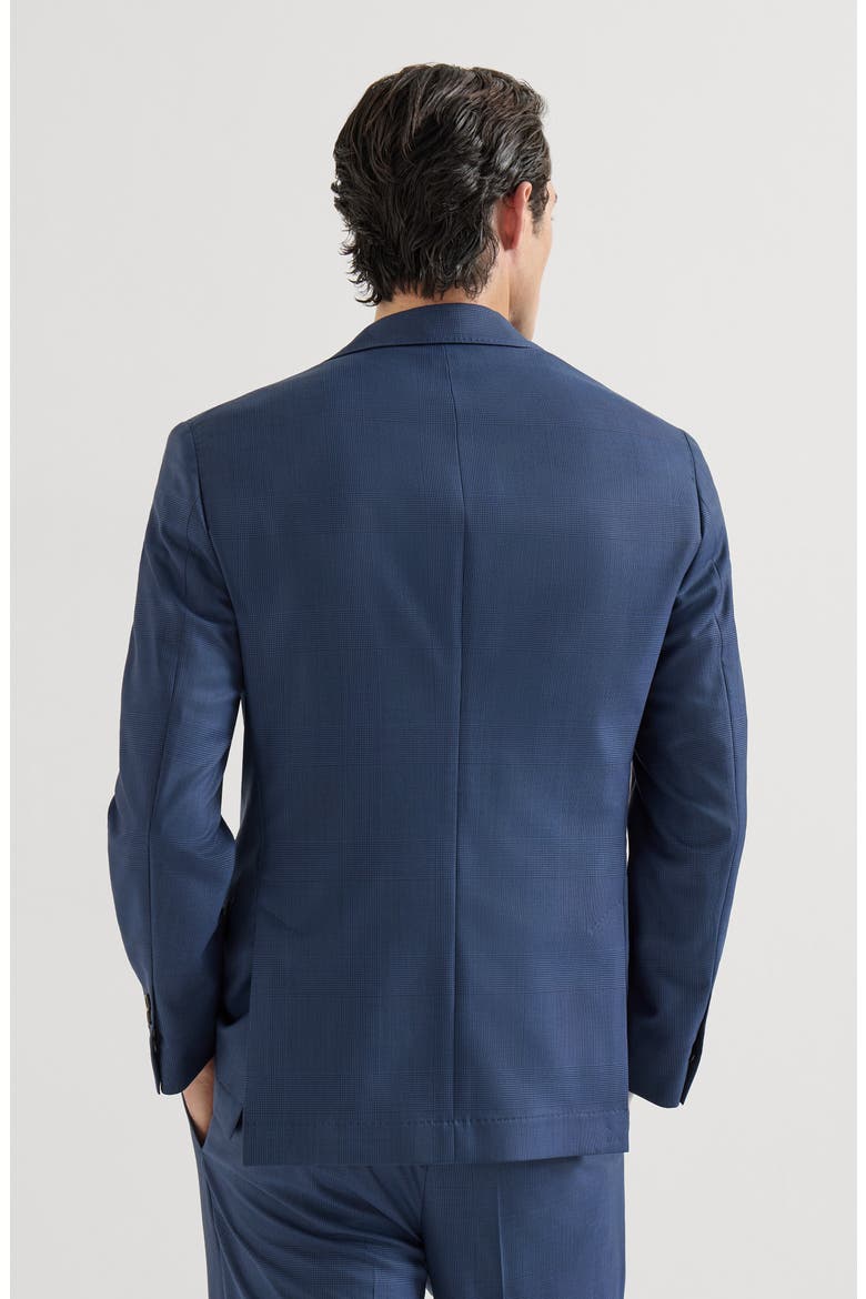 Prince of Wales blazer, Alternate, color, Blue