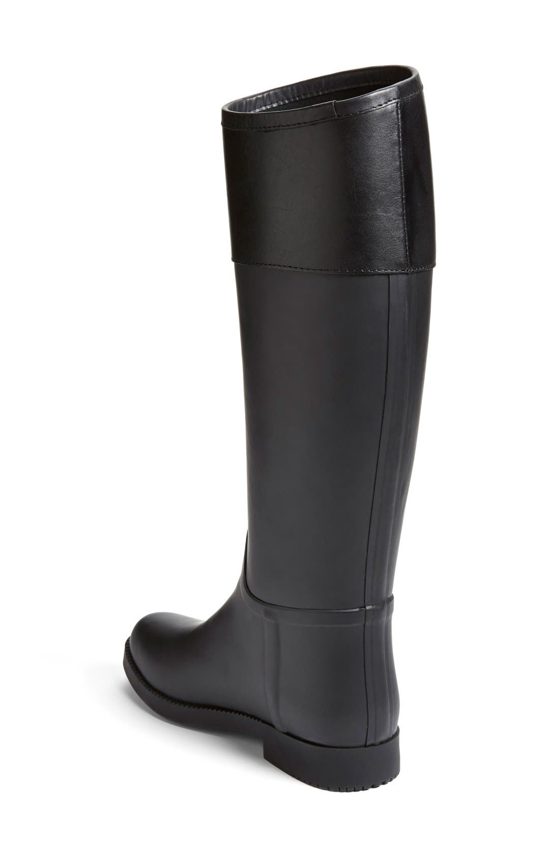 Tory Burch 'Classic' Rain Boot, Alternate, color, 