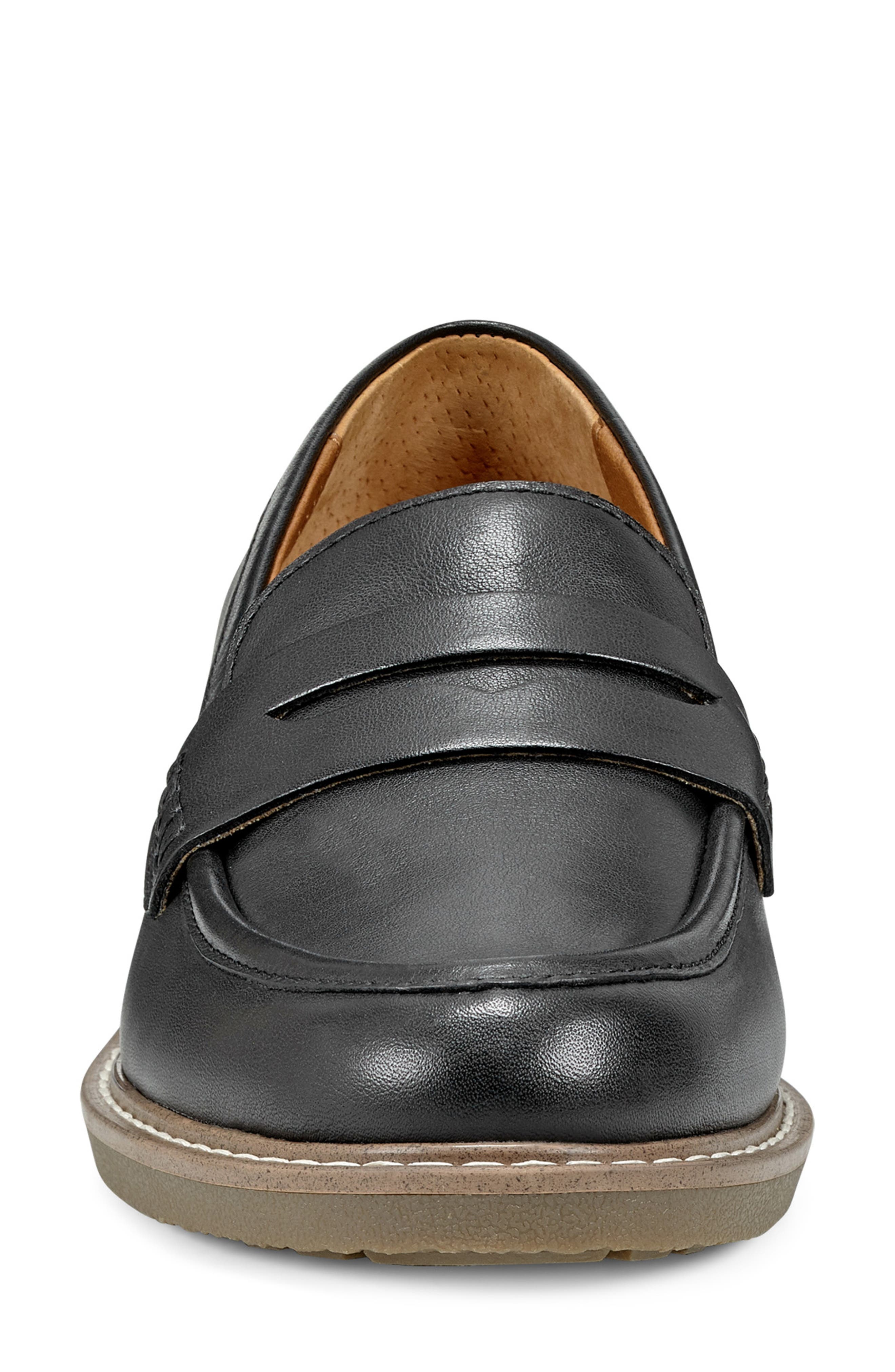 Earth<sup>®</sup> Javas Penny Loafer, Alternate, color, Black