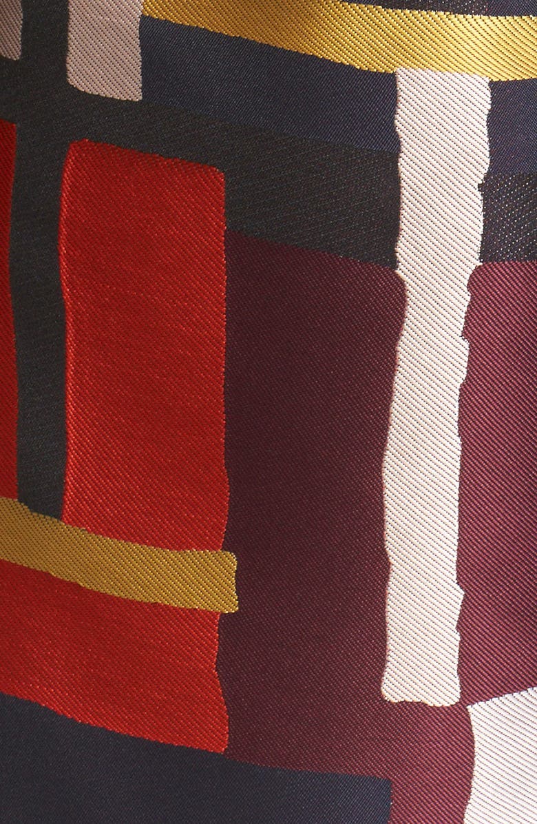 Alice + Olivia 'Clyde' Print Sleeveless A-Line Dress, Alternate, color,