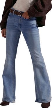 Free People West Coast Relaxed Jeans (Humble