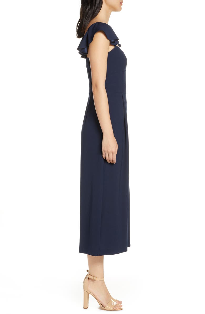 Eliza J Ruffle Sleeve Jumpsuit, Alternate, color,