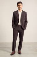 Nordstrom Henrik Trim Fit Solid Stretch Wool Suit Pants