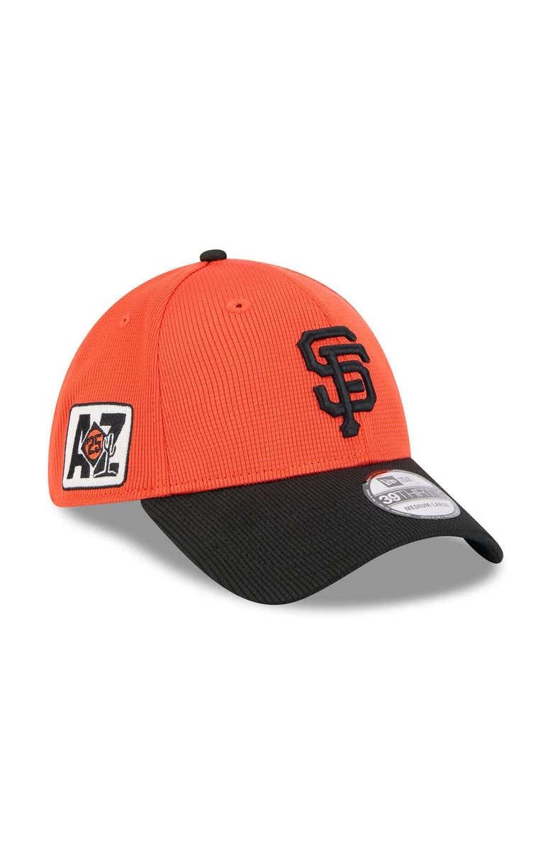 New Era Men's New Era Orange/Black San Francisco Giants 2025 Spring Training 39THIRTY Flex Hat, Main, color, Orange