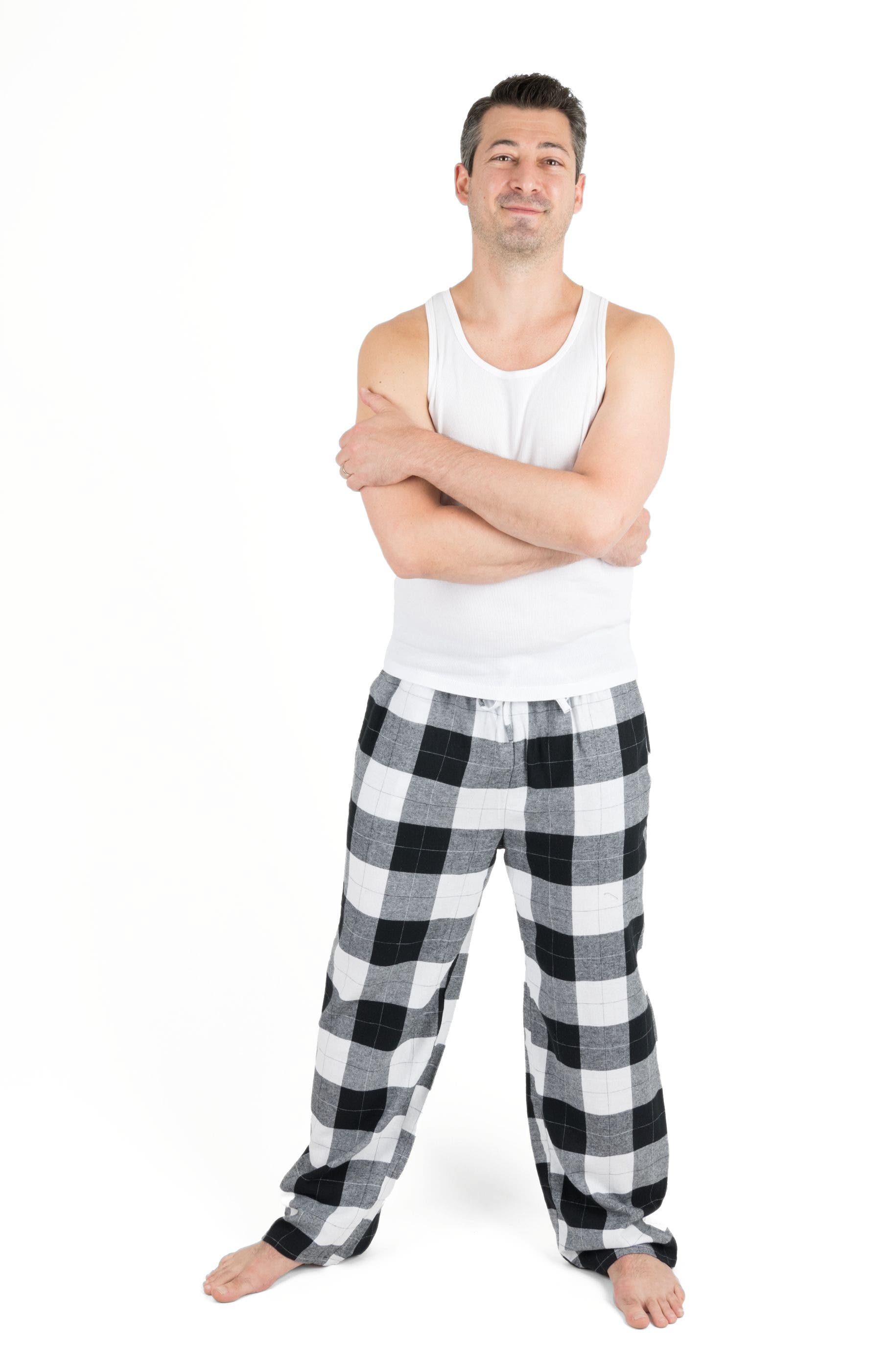 Black/White Plaid