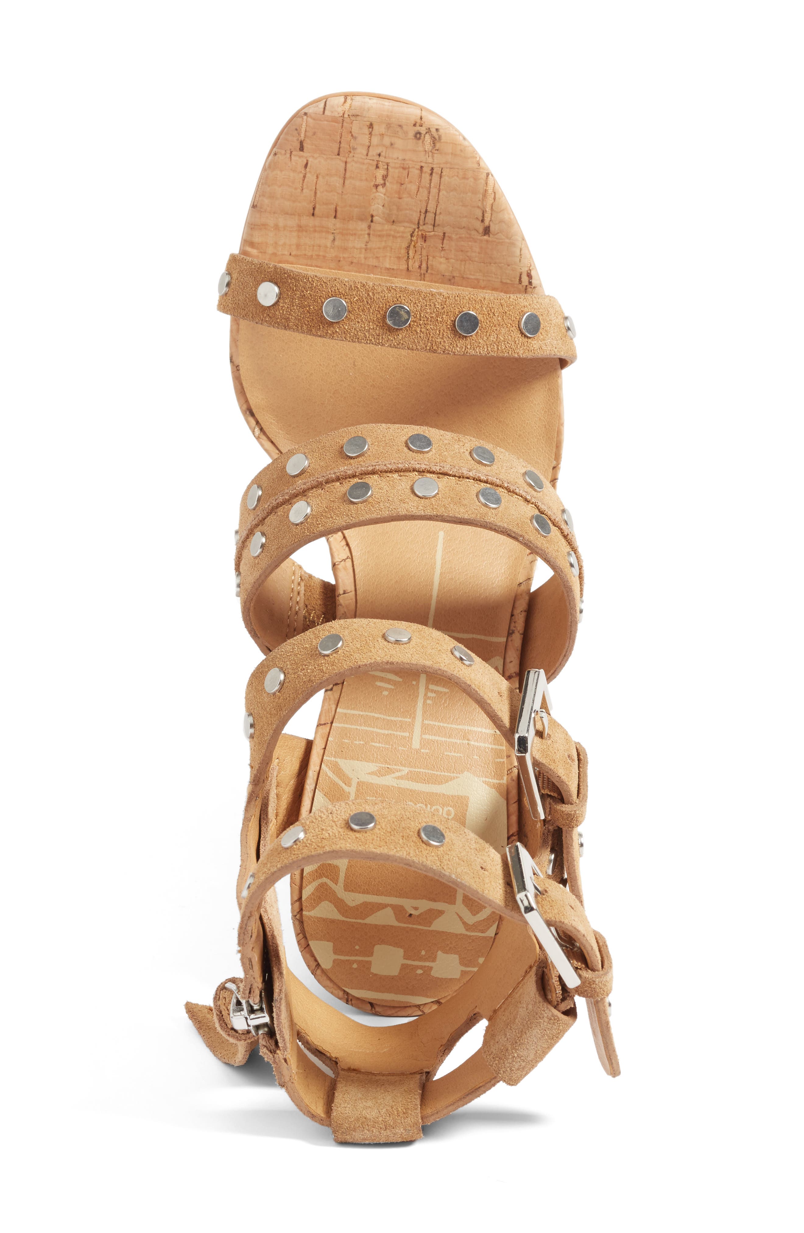 Effie Block Heel Sandal, Alternate, color, TAN SUEDE